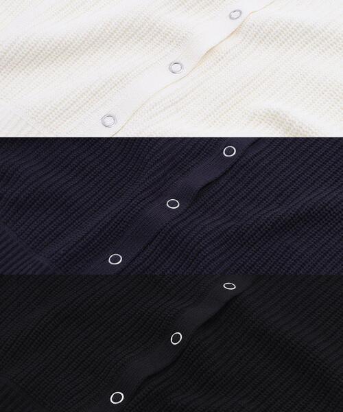 coen（コーエン）の「［洗える］2WAYコマンドニット（ニット/セーター・レディース・ブラック/オフホワイト/ネイビー・MEDIUM/LARGE）」の21枚目の写真