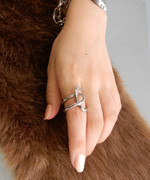 minia（ミニア）の「デザインリング（リング・レディース・A/B/C/D/E/F/G/H/I・FREE）」の2枚目の写真