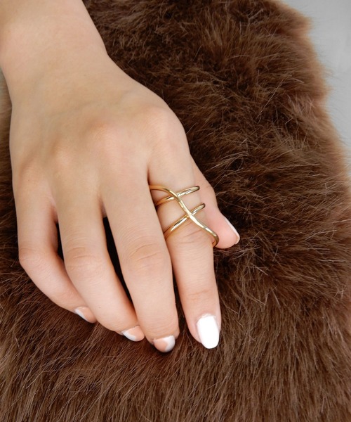 minia（ミニア）の「デザインリング（リング・レディース・A/B/C/D/E/F/G/H/I・FREE）」の4枚目の写真