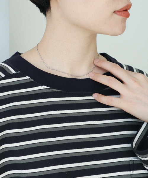 nitca(ニトカ)の「.ルーズスネーク チョーカー(チョーカー・レディース・シルバー/ゴールド・FREE)」の6枚目の写真