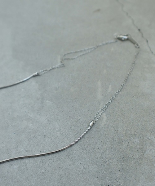 nitca(ニトカ)の「.ルーズスネーク チョーカー(チョーカー・レディース・シルバー/ゴールド・FREE)」の13枚目の写真