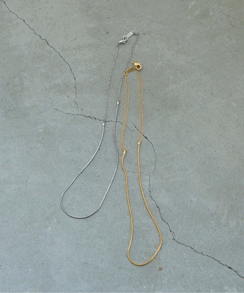 nitca(ニトカ)の「.ルーズスネーク チョーカー(チョーカー・レディース・シルバー/ゴールド・FREE)」の9枚目の写真