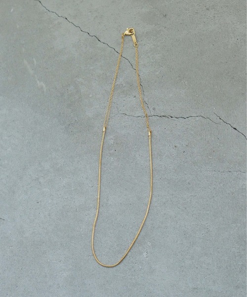 nitca(ニトカ)の「.ルーズスネーク チョーカー(チョーカー・レディース・シルバー/ゴールド・FREE)」の7枚目の写真