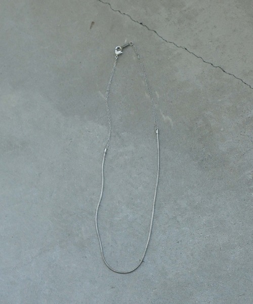 nitca(ニトカ)の「.ルーズスネーク チョーカー(チョーカー・レディース・シルバー/ゴールド・FREE)」の8枚目の写真