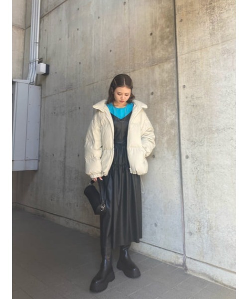 SLY（スライ）の「HARD SLIM HAND BAG スリムハンド バッグ（ハンドバッグ・レディース・ブラック/ライトブルー・FREE）」の17枚目の写真