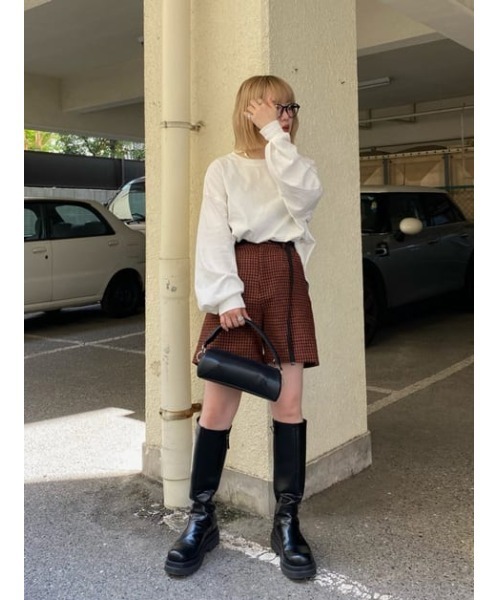 SLY（スライ）の「HARD SLIM HAND BAG スリムハンド バッグ（ハンドバッグ・レディース・ブラック/ライトブルー・FREE）」の18枚目の写真