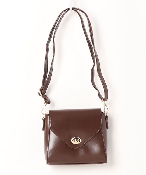 RETRO GIRL（レトロガール）の「ヴィンテージショルダー（ショルダーバッグ・レディース・ダークブラウン/ブラウン系その他/ブラック・FREE）」の14枚目の写真