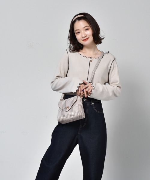 RETRO GIRL（レトロガール）の「ヴィンテージショルダー（ショルダーバッグ・レディース・ダークブラウン/ブラウン系その他/ブラック・FREE）」の10枚目の写真