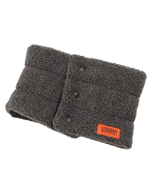 THE SHOP TK （ザ ショップ ティーケー ）の「◆UNIVERSAL OVERALL別注 ボアネックウォーマー（ネックウォーマー/スヌード・メンズ・チャコールグレー/ブラック/カーキ/サンドベージュ・00）」の5枚目の写真