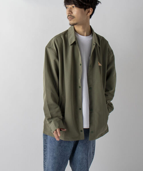 KELTY(ケルティ)の「【KELTY/ケルティ】GLOSTER別注 バックプリント コーチジャケット(ブルゾン・メンズ・ブラック/ネイビー/カーキ・MEDIUM/LARGE)」の7枚目の写真