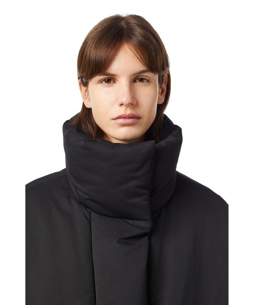 DIESEL（ディーゼル）の「レディース サステナブル アウター ロング シンサレート ビックシルエット（その他アウター・レディース・ブラック・LARGE/SMALL/XX-SMALL）」の4枚目の写真