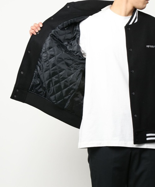 A4A（エーフォーエー）の「A4A/エーフォーエー/ワッペンスタジャン（スタジャン・メンズ・ホワイト/ブラック・MEDIUM/LARGE）」の6枚目の写真