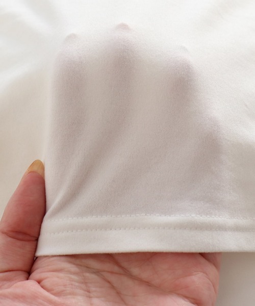 Pierrot（ピエロ）の「［シアバター加工］あったかインナーワンピース（インナーウェア/肌着・レディース・ブラック/オフホワイト・L/M/S）」の3枚目の写真