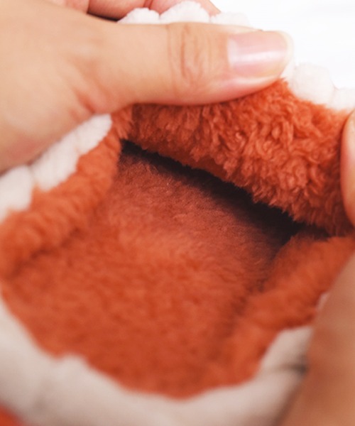 DAY CLOSET（デイ クローゼット）の「ポップカラークッションクマスリッパサンダル 室内履き（ルームシューズ/スリッパ・レディース・コーラルピンク/モカ/グリーン/イエロー/グレー/ダークグレー・23cm/24cm/25cm/26cm/27cm）」の7枚目の写真