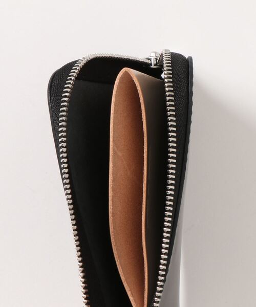 ikka（イッカ）の「オイルコードバン L型ウォレット（財布・メンズ・グリーン/ネイビー/ダークブラウン/ブラック・FREE）」の8枚目の写真