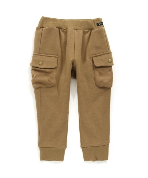 F.O.KIDS(エフオーキッズ)の「裏シャギーマチ付きカーゴパンツ(カーゴパンツ・キッズ・インディゴブルー/カーキ/ベージュ/パープル・140/95/130/120/110/100/80/90)」の2枚目の写真