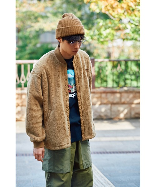 KELTY（ケルティ）の「[KELTY/ケルティ]フロントスナップレトロフリースカーディガン（カーディガン/ボレロ・レディース・ベージュ/アイボリー/ブラック/グリーン・L/M/XL/S/XS）」の7枚目の写真