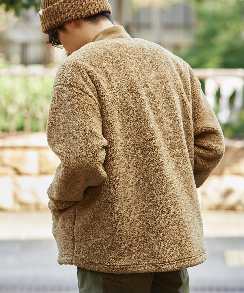 KELTY（ケルティ）の「[KELTY/ケルティ]フロントスナップレトロフリースカーディガン（カーディガン/ボレロ・レディース・ベージュ/アイボリー/ブラック/グリーン・L/M/XL/S/XS）」の20枚目の写真