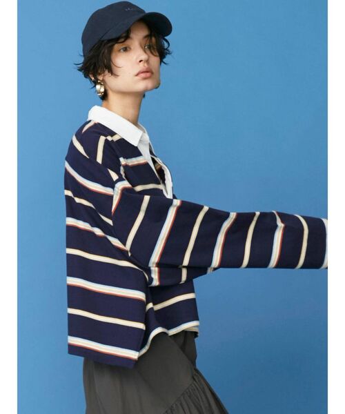 Ungrid（アングリッド）の「ロゴデザインキャップ（キャップ・レディース・ベージュ/ネイビー/グリーン・FREE）」の8枚目の写真