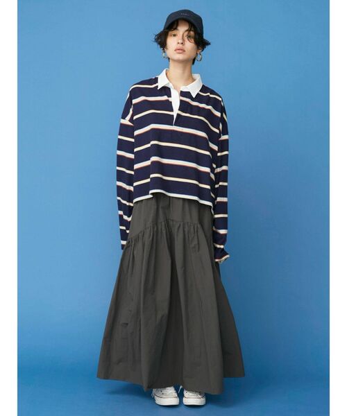 Ungrid（アングリッド）の「ロゴデザインキャップ（キャップ・レディース・ベージュ/ネイビー/グリーン・FREE）」の9枚目の写真