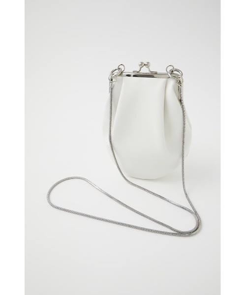 MOUSSY(マウジー)の「STRUCTURED MINI ポシェット(ショルダーバッグ・レディース・ホワイト/ブラック・FREE)」の5枚目の写真