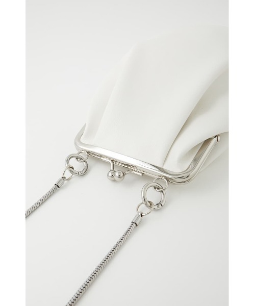 MOUSSY(マウジー)の「STRUCTURED MINI ポシェット(ショルダーバッグ・レディース・ホワイト/ブラック・FREE)」の8枚目の写真