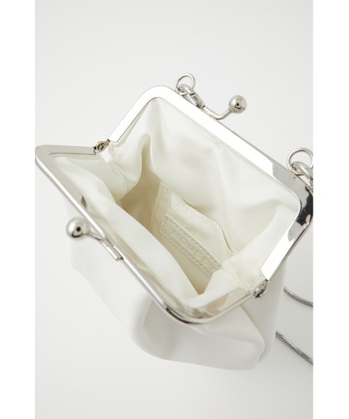 MOUSSY(マウジー)の「STRUCTURED MINI ポシェット(ショルダーバッグ・レディース・ホワイト/ブラック・FREE)」の10枚目の写真