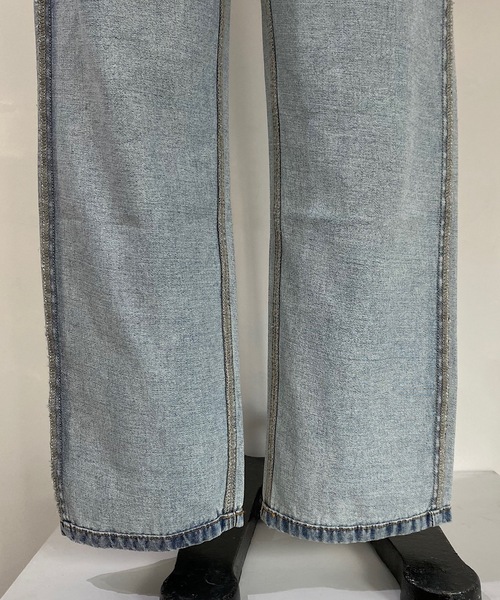 SANSeLF(サンセルフ)の「【SANSeLF】turn over denim sanw21a064(デニムパンツ・レディース・ブルー・FREE)」の9枚目の写真