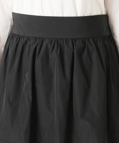 JOURNAL STANDARD（ジャーナルスタンダード）の「メモリータックティアードスカート◆（スカート・レディース・ブラック/オレンジ・36/38）」の14枚目の写真