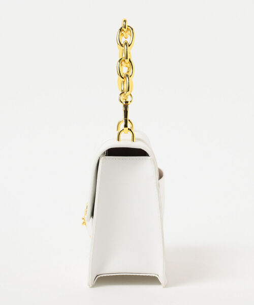 Ray BEAMS（レイビームス）の「Ray BEAMS / ビット チェーン バッグ（トートバッグ・レディース・ホワイト/ブラック・ONE SIZE）」の7枚目の写真