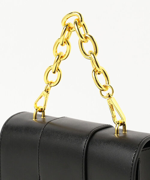 Ray BEAMS（レイビームス）の「Ray BEAMS / ビット チェーン バッグ（トートバッグ・レディース・ホワイト/ブラック・ONE SIZE）」の10枚目の写真