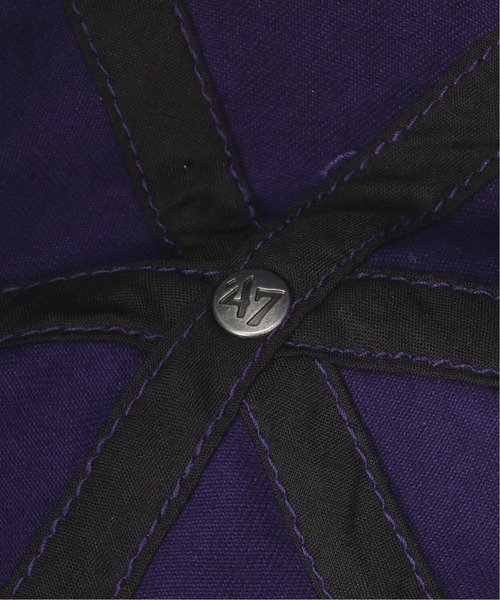 417 EDIFICE（フォーワンセブンエディフィス）の「【47 / フォーティセブン】 別注 QUATRE UN SEPT CAP / キャップ（キャップ・メンズ・チャコールグレー/ブラック/ボルドー/ラベンダー・FREE）」の11枚目の写真