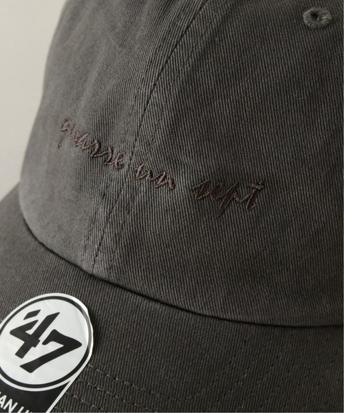 417 EDIFICE（フォーワンセブンエディフィス）の「【47 / フォーティセブン】 別注 QUATRE UN SEPT CAP / キャップ（キャップ・メンズ・チャコールグレー/ブラック/ボルドー/ラベンダー・FREE）」の22枚目の写真