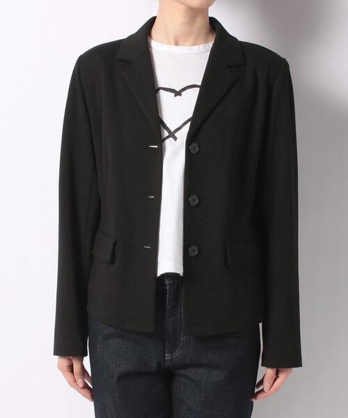 agnes b.(アニエスベー)の「JX63 VESTE ジャケット(テーラードジャケット・レディース・ブラック・3/2/1)」の4枚目の写真