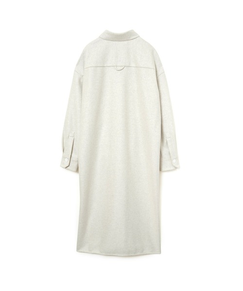 upperhights（アッパーハイツ）の「upper hights THE OFFICER DRESS（シャツワンピース・レディース・アイボリー・1）」の3枚目の写真