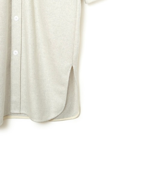 upperhights（アッパーハイツ）の「upper hights THE OFFICER DRESS（シャツワンピース・レディース・アイボリー・1）」の6枚目の写真