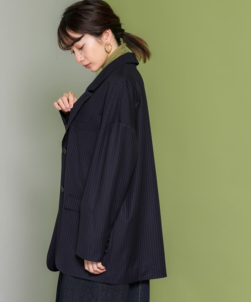 KBF（ケイビーエフ）の「オーバーサイズメンズジャケット（テーラードジャケット・レディース・グレー系その他/ブルー系その他・ONE）」の21枚目の写真