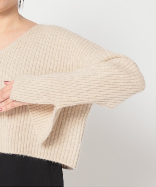 Noble（ノーブル）の「2WAYリブショートカーディガン◇（カーディガン