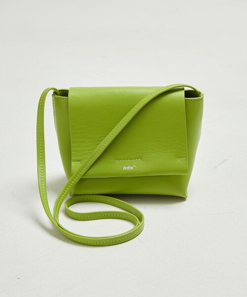 FREAK'S STORE(フリークスストア)の「Anthe/アンテ フラップショルダーバッグ大(ショルダーバッグ・レディース・ブラック/オレンジ/ブルー/グリーン・ONE SIZE)」の5枚目の写真