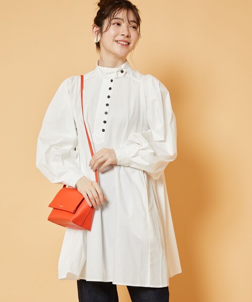 FREAK'S STORE(フリークスストア)の「Anthe/アンテ フラップショルダーバッグ大(ショルダーバッグ・レディース・ブラック/オレンジ/ブルー/グリーン・ONE SIZE)」の8枚目の写真