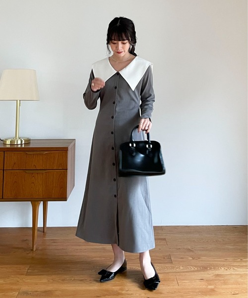 EPIMI E'PIMMY(エピミエピミー)の「フェイクレザーボストンバッグ(ボストンバッグ・レディース・ブラック/ブラウン・FREE)」の16枚目の写真