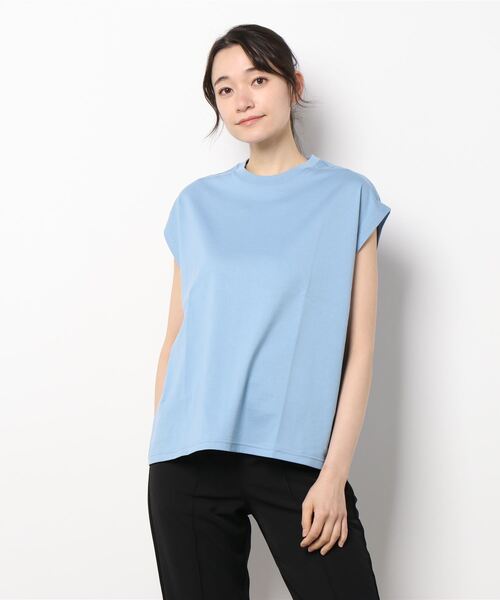 N.O.R.C by the line（ノークバイザライン）の「オーバーサイズプルオーバー（Tシャツ/カットソー・レディース・カーキ/ピンク/イエロー/ブルー/グリーン・S/M/L）」の15枚目の写真