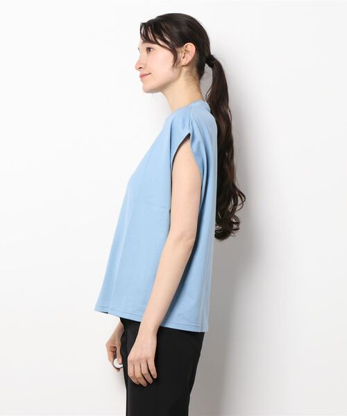 N.O.R.C by the line（ノークバイザライン）の「オーバーサイズプルオーバー（Tシャツ/カットソー・レディース・カーキ/ピンク/イエロー/ブルー/グリーン・S/M/L）」の18枚目の写真