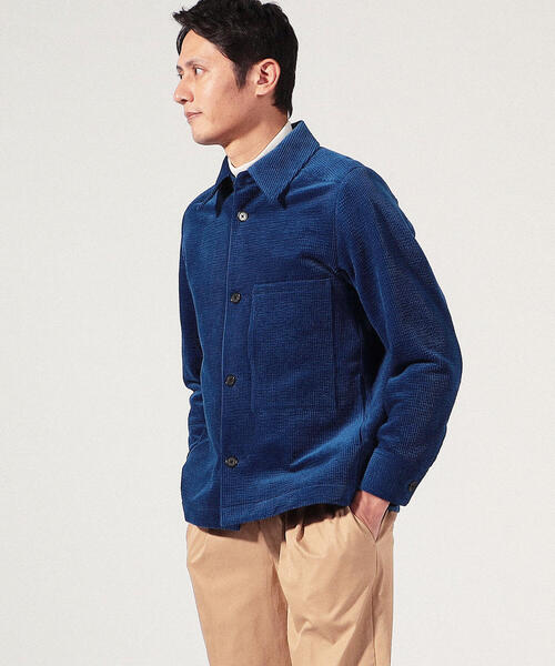caban（キャバン）の「□CABaN ストレッチコーデュロイ シャツブルゾン