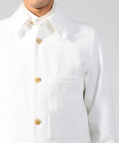 caban（キャバン）の「□CABaN ストレッチコーデュロイ シャツブルゾン