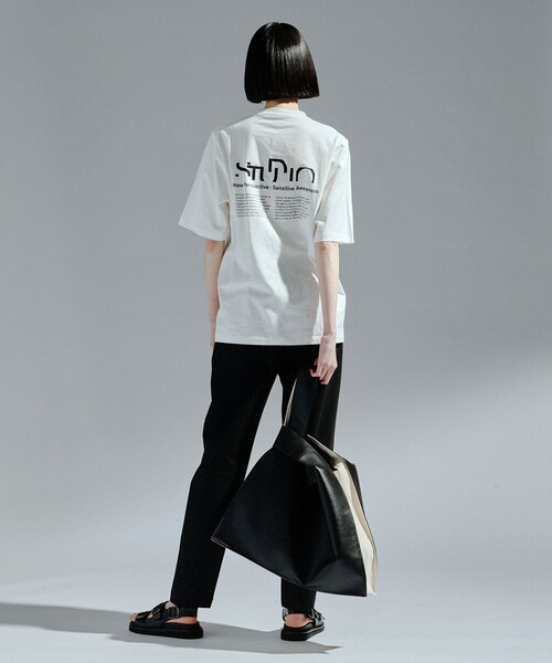 JOSEPH STUDIO（ジョゼフストゥディオ）の「パックT　POINTED（Tシャツ/カットソー・レディース・ホワイト系・SMALL/MEDIUM/LARGE/LL）」の6枚目の写真