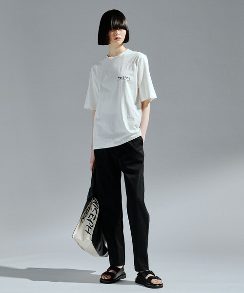JOSEPH STUDIO（ジョゼフストゥディオ）の「パックT　POINTED（Tシャツ/カットソー・レディース・ホワイト系・SMALL/MEDIUM/LARGE/LL）」の7枚目の写真