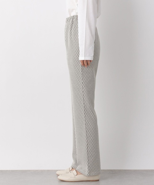 LEPSIM（レプシィム）の「カットジャガードパンツ　262353（その他パンツ・レディース・グレイッシュベージュ/ブラック・FREE）」の7枚目の写真