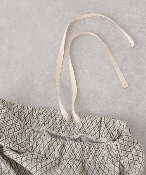 LEPSIM（レプシィム）の「カットジャガードパンツ　262353（その他パンツ・レディース・グレイッシュベージュ/ブラック・FREE）」の13枚目の写真