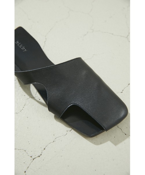 BLACK BY MOUSSY（ブラックバイマウジー）の「cutting mule（カッティングミュール）（サンダル・レディース・ブラック/ベージュ・38/36/37）」の9枚目の写真